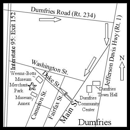 DumfriesMap | Historic Dumfries Virginia