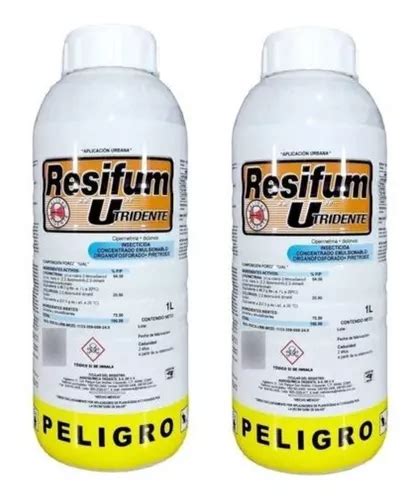 Insecticida Resifum U 1 Litro Diclorvos Cipermetrina Envío gratis