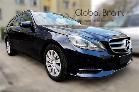 メルセデスベンツ Eクラス W212 S212 後期 ワゴン カーボン リア バンパー プロテクター ガード - Global Brain.