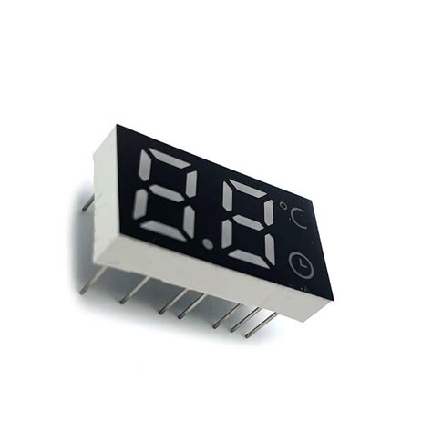 High Quality Customization Led Display Red Light 2 Digits 7 Segment