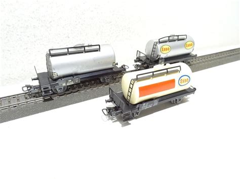 3 Märklin Güterwagen Kessel ESSO HO Kaufen auf Ricardo