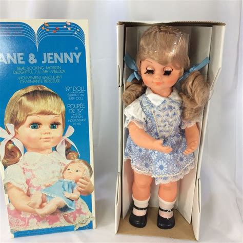 jane  jenny doll  rocks original box  baby jenny original