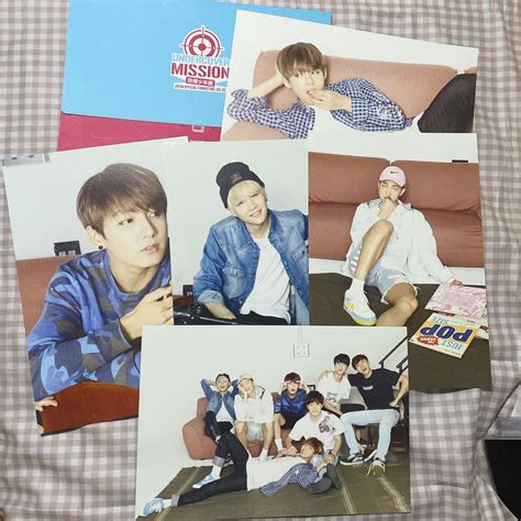 Wts Bts Undercover Mission Mini Poster Hobbies Toys Memorabilia