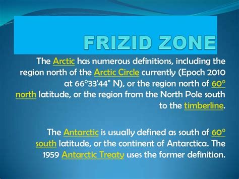 Frigid Zone