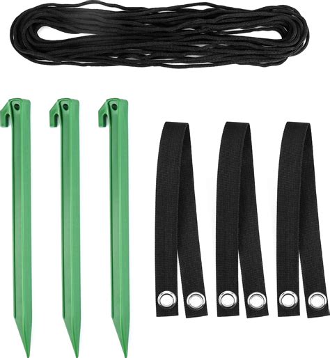 Heavy Duty Tree Stakes Tree Anchor Kit With 3 Strong