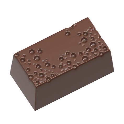 Chokladform Med Kub Och Bubblor Chocolate World Bakboden Se