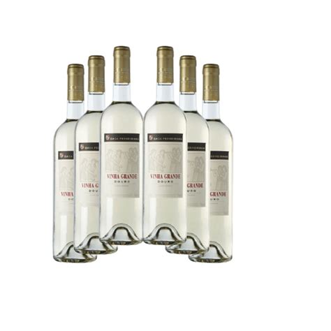 Kit 06 Garrafas Vinho Branco Vinha Grande Casa Ferreirinha Submarino