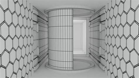 Sci fi corridor 3D Model $20 - .blend .3ds .dae .fbx .obj .stl - Free3D