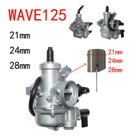 WAVE125 BIG 21 24 28MM CARBURETOR FOR KEIHIN W125 WAVE DREAM EX5