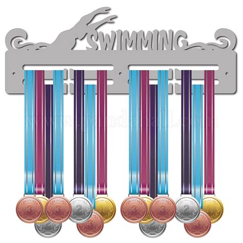 Wholesale Creatcabin Medal Holder Sport Swimming Swimmer Olympic Games