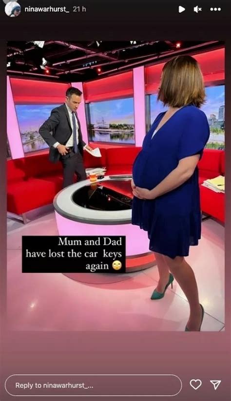 BBC Breakfast S Nina Warhurst Shows Off Blossoming Bump After