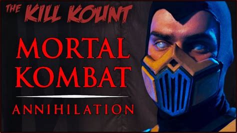 Mortal Kombat Annihilation Kill Kount Mortal Kombat The