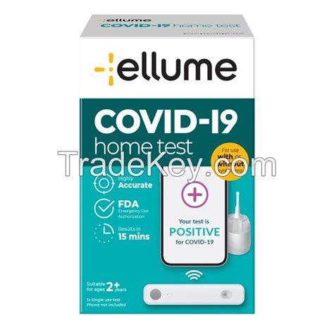 Ellume COVID Test Kit At Home COVID 19 Home Test Kit Rapid Antigen