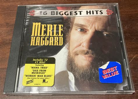 16 Biggest Hits By Merle Haggard Cd Jul 1998 Epic Legacy