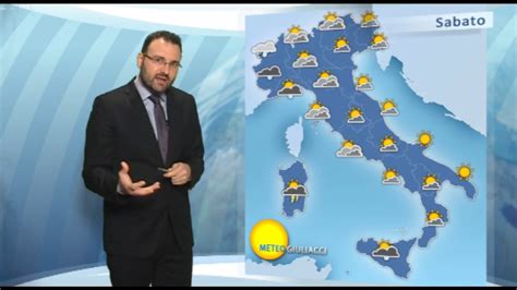 Previsioni Meteo In Formato Video Del Colonnello Mario Giuliacci Per