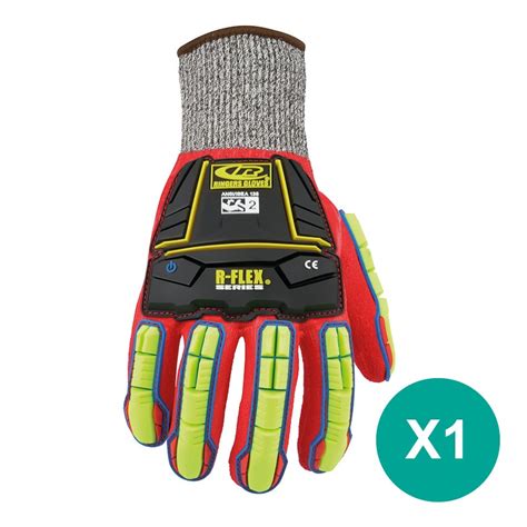 Par Guantes De Nitrilo Anti Impactos Guante Industrial Mec Nico