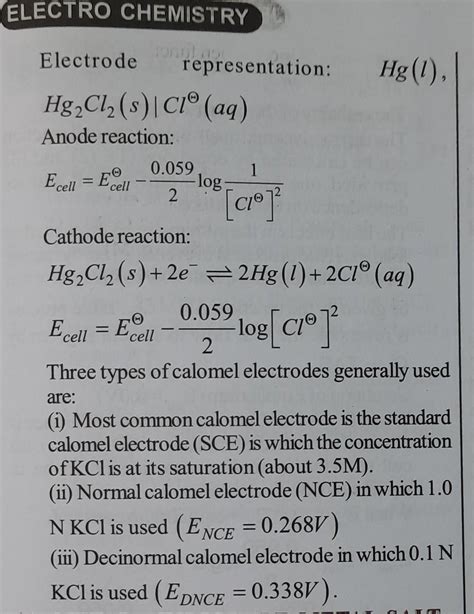 Half cell reaction and overall cell reaction