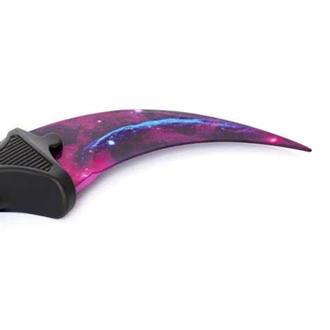 Karambit Galaxy Black Real Life Knife CS2 Customizado IRL Por LootKnife