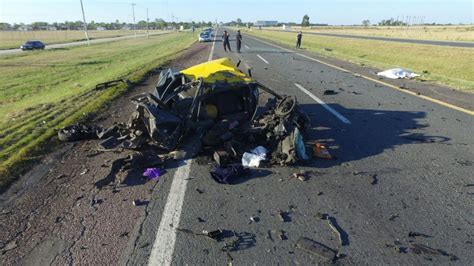 Un Muerto Y Un Herido Por Brutal Choque En La Ruta Diario La