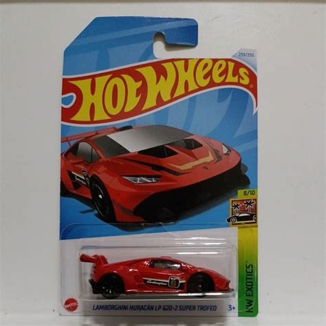 Hot Wheels Lamborghini Huracan Lp Super Trofeo Shopee Malaysia