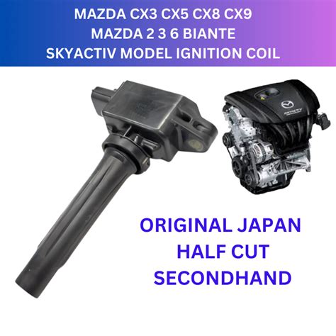 Mazda Cx Cx Cx Skyactiv Ignition Coil Plug Pe