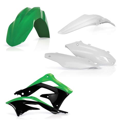 Plastics Kit ACERBIS Dirt Bike KAWASAKI KXF 450 Origin 2013 Kutvek