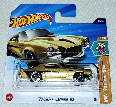 Novinka Hot Wheels Chevy Camaro Rs Aukro