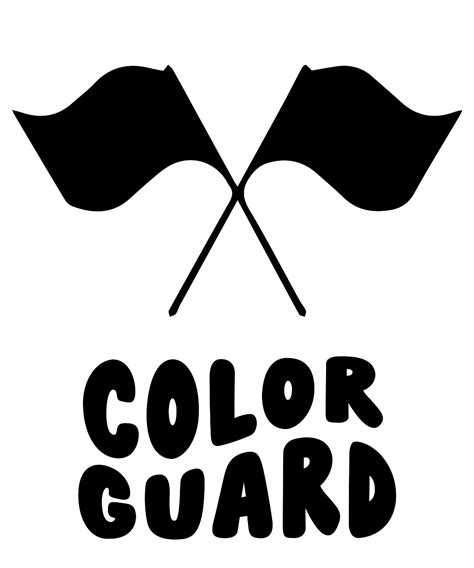 Color Guard Svg Free Color Guard Svg Download Svg Art