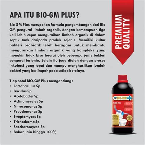 Jual BIO GM Plus Solusi Kuras WC Tanpa Sedot Shopee Indonesia