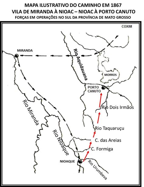 GUERRA DO PARAGUAI CAMPANHA NO MATO GROSSO DO SUL O CAMINHO EM