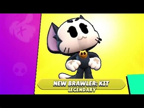 Brawl Stars The Day I Wanted To Try New Brawler Kit Youtube