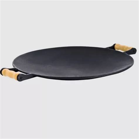 Chapa Picanheira Steak Minas Fort Disco De Aluminio Fundido 40 Cm