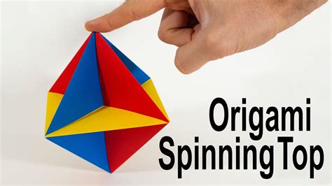 Spinning Top Modular Origami Tutorial Traditional Youtube