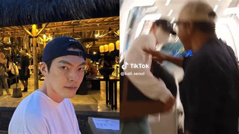 Sbs Star Video A Man Approaches Kim Woo Bin On His Bali Date With