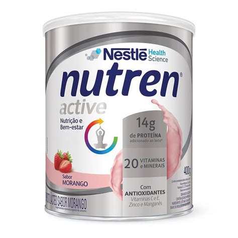 Nutren Active Morango G Nestle Nutrii