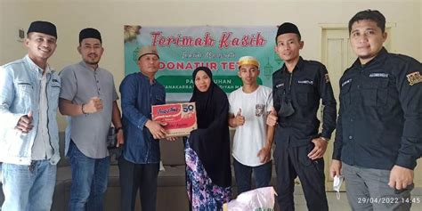 Berbagi Berkah Ramadan Tarrare Community Salurkan Bahan Pokok Ke Panti