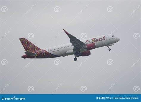 Batik Air Airbus A320 200 Editorial Image Image Of Travel 264937595