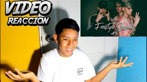 Reaccion Lit Killah Bzrp Freestyle Session Youtube