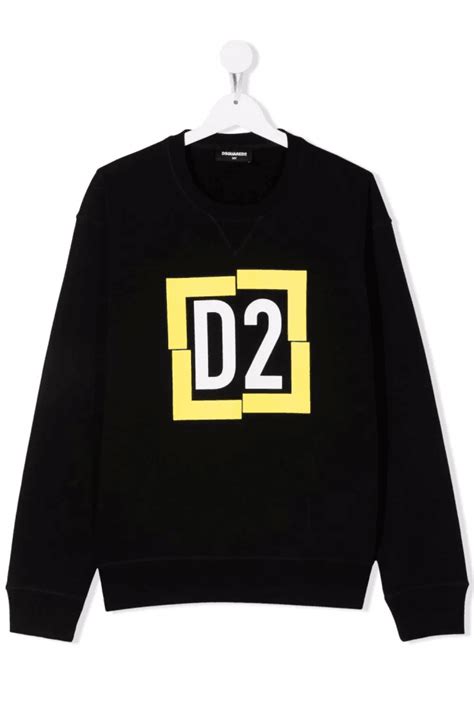 Dsquared Kids Kids Box Branding Sweatshirt Clothing From Circle