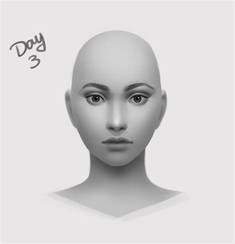Day 3 is here! My biggest challenge was the mouth and implementing the