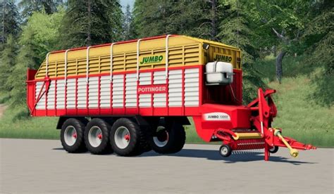 Fs P Ttinger Jumbo Loading Wagon Liters V Trailers Mod