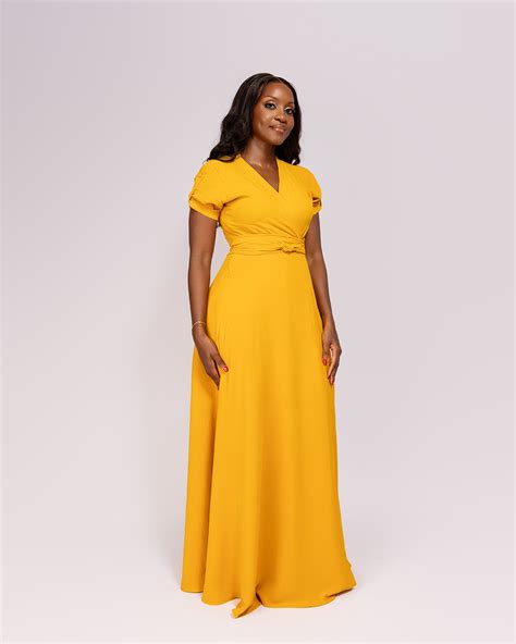 Maxi Wrap Dress Siri Studio