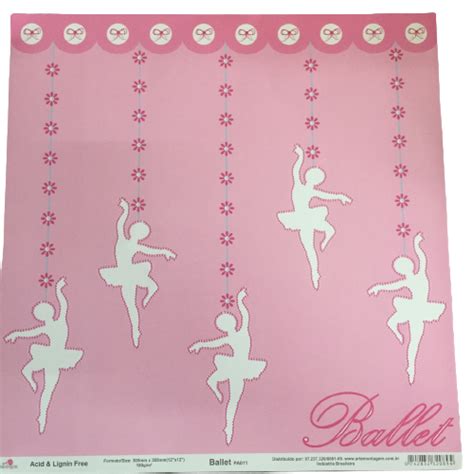 PAPEL BALLET – 180 gr. – DUPLA FACE – Artemontagem