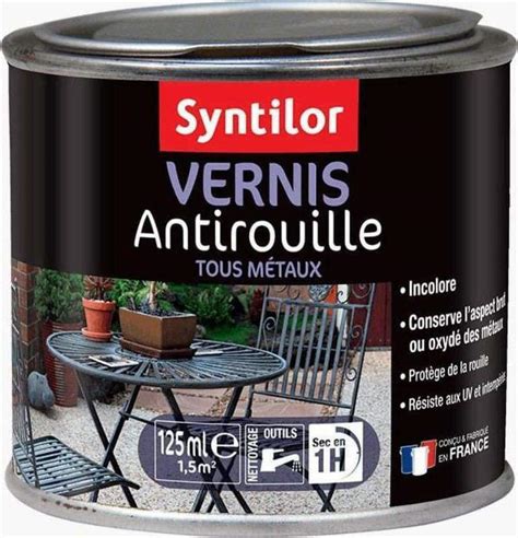 Syntilor Βερνίκι Επιφάνειας Vernis Antirouille 0.5lt Ματ | Skroutz.gr