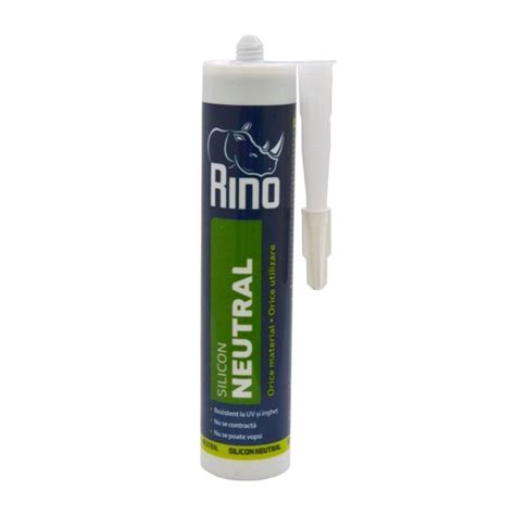 Siliconi Si Etanseizanti SILICON NEUTRAL ALB 280ML RINO 5948