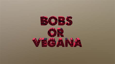 Bobs Or Vegana 3D Model By Shathree C99b05a Sketchfab