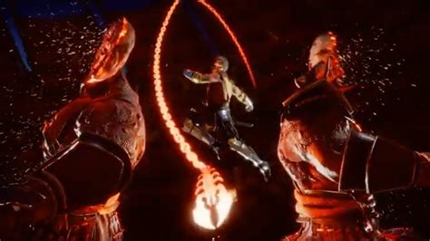 MK11 Scorpion Fatal Blow Fatalities Friendship Brutalities Arcade