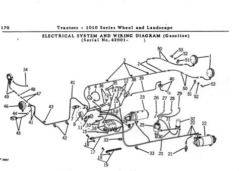 John Deere 1010 Electrical Schematic Wiring Diagram