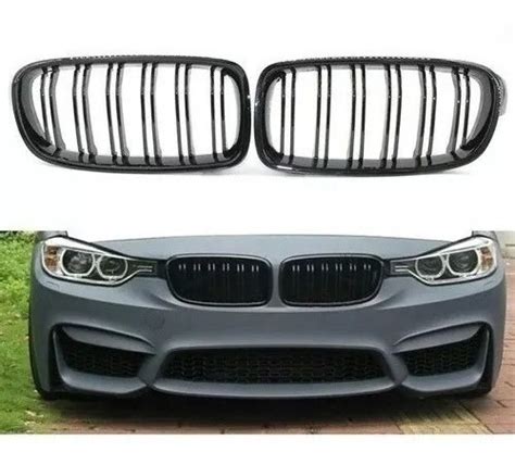 Grade Parachoque Bmw F30 M3 316i 320i 328i 335i Black Piano