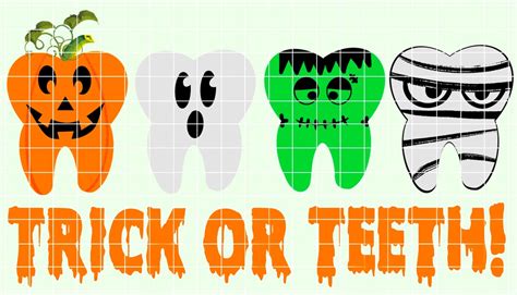 Trick Or Teeth Dentist Etsy